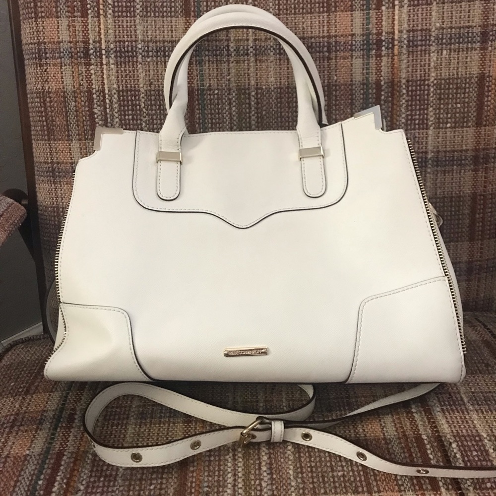 Rebecca Minkoff white handbag